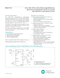 MAX17531AUB+T數據表 封面
