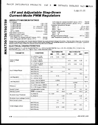 MAX758MJA/883B Datasheet Pagina 2