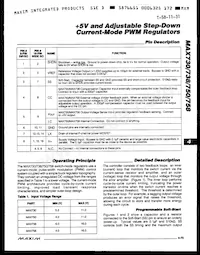 MAX758MJA/883B Datasheet Page 5