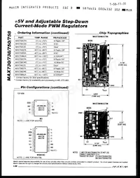 MAX758MJA/883B數據表 頁面 12