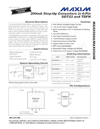 MAX8569BETT30+ Datasheet Copertura