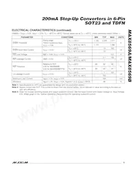 MAX8569BETT30+ Datasheet Page 3