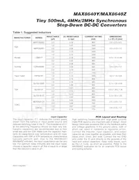 MAX8640YEXT19+TGA8 Datasheet Pagina 7