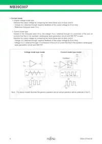 MB39C007WQN-G-JN-ERE1 Datasheet Pagina 6