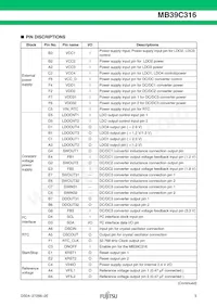 MB39C316PW-G-ERE1 Datasheet Page 4