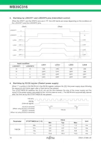 MB39C316PW-G-ERE1 Datasheet Page 19