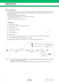 MB39C316PW-G-ERE1 Datasheet Page 21