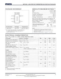 MP1522ET-LF-P Datasheet Pagina 2