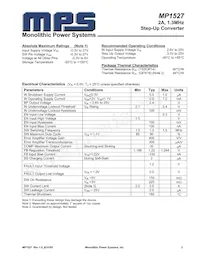 MP1527DR-LF-P Datasheet Pagina 2