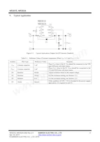 NR301E數據表 頁面 8