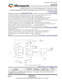 NX2838CMTR Datenblatt Cover