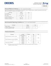 PAM2309CGFADJR Datenblatt Seite 3