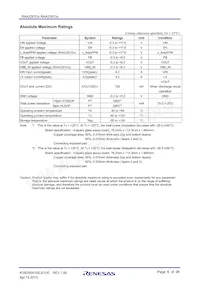 RAA230132GSB#HA0 Datasheet Pagina 6