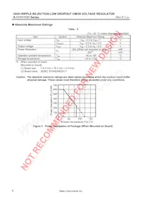 S-1121B55MC-N3OTFG Datasheet Pagina 8