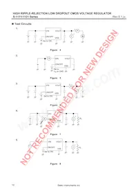 S-1121B55MC-N3OTFG Datasheet Pagina 10