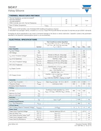 SIC417CD-T1-E3 Datasheet Page 4