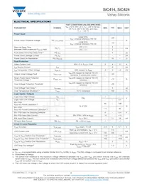 SIC424CD-T1-GE3 Datasheet Page 5