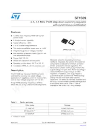 ST1S09IPUR Datasheet Copertura