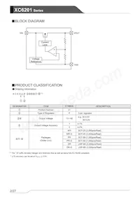 XC6201P602DR-G數據表 頁面 2