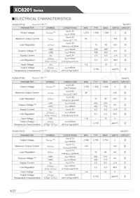 XC6201P602DR-G Datasheet Pagina 4