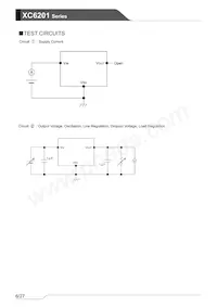 XC6201P602DR-G Datasheet Pagina 6