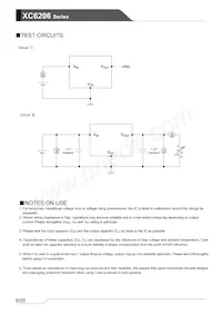 XC6206P502PR-G Datasheet Page 6