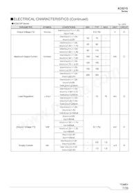 XC6215P502HR-G數據表 頁面 7