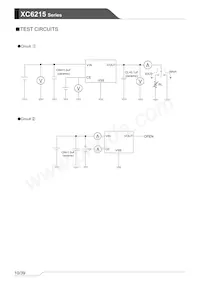 XC6215P502HR-G Datasheet Page 10