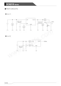 XC6215P502HR-G數據表 頁面 10