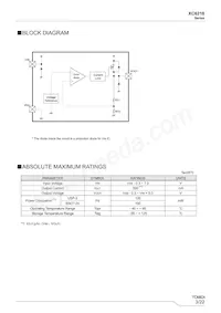 XC6218P402NR-G Datasheet Pagina 3