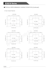 XC6218P402NR-G Datasheet Pagina 12