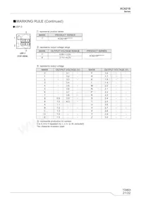 XC6218P402NR-G Datasheet Pagina 21