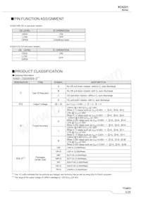 XC6221D5027R-G Datasheet Pagina 3