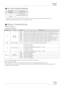XC6223T401PR-G Datasheet Pagina 3
