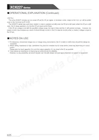 XC6227C49BPR-G Datasheet Page 8