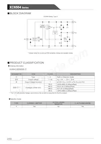 XC6504A501NR-G Datasheet Page 2