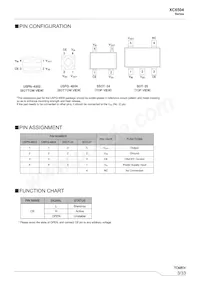 XC6504A501NR-G Datasheet Page 3