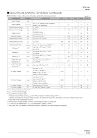 XC9140C5024R-G Datasheet Pagina 5