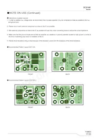 XC9140C5024R-G Datasheet Pagina 17