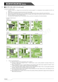 XC9142F55D0R-G Datasheet Pagina 16