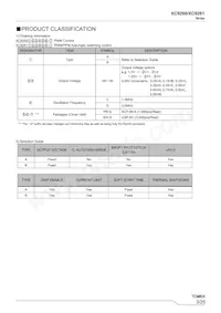 XC9261B36DPR-G Datasheet Pagina 3