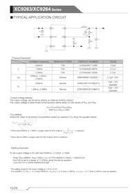 XC9264B75DMR-G Datasheet Pagina 10