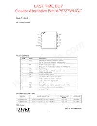 ZXLB1600X10TC數據表 頁面 4