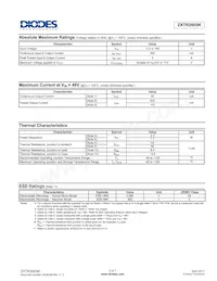 ZXTR2005K-13 Datasheet Pagina 2