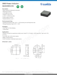 0624CDMCCDS-220MC Datasheet Cover