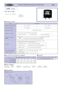 180KXF560MEFC30X20 Datasheet Copertura