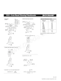 3319W-2-103 Datasheet Pagina 2