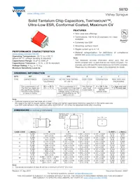 597D476X9050Z8T Datasheet Copertura