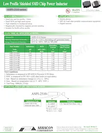 ASPI-2510-4R7M-T2 Datenblatt Cover