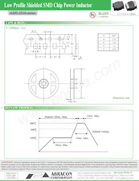ASPI-2510-4R7M-T2 Datasheet Pagina 3